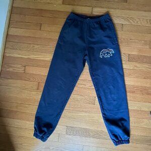 cozy fleecy drawstring Patagonia Sweatpants Navy EUC